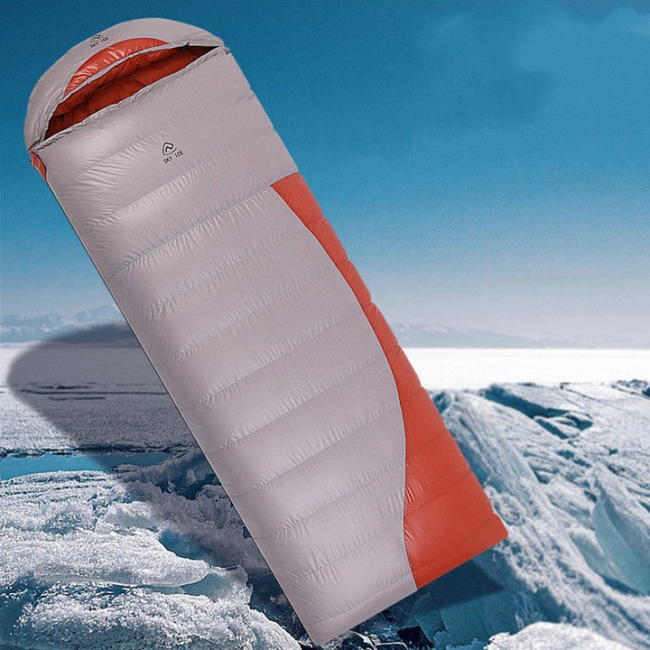 Experience the Ultimate Comfort with Our Outdoor Camping Envelope Down Sleeping Bag