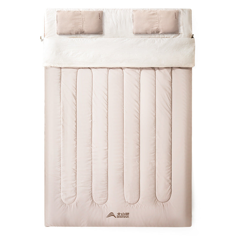 Double Thickened Outdoor Cold Protection Camping Sleeping Bag