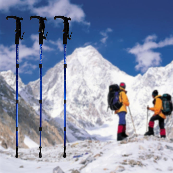 Professional Retractable Aluminum Alloy Trekking Pole