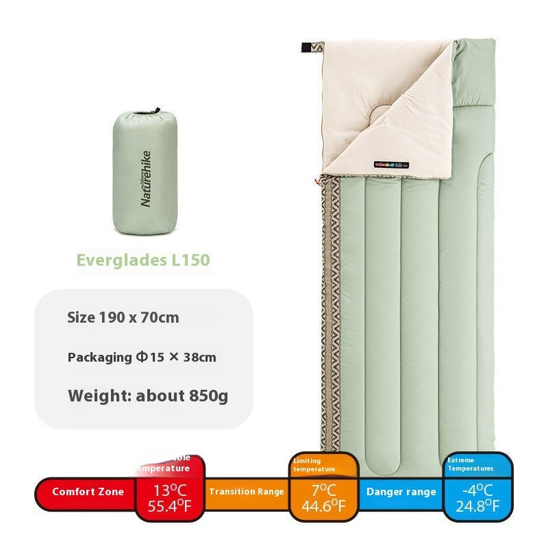 Four Seasons Portable Camping Sleeping Bag Dirt-Proof Outdoor Gear