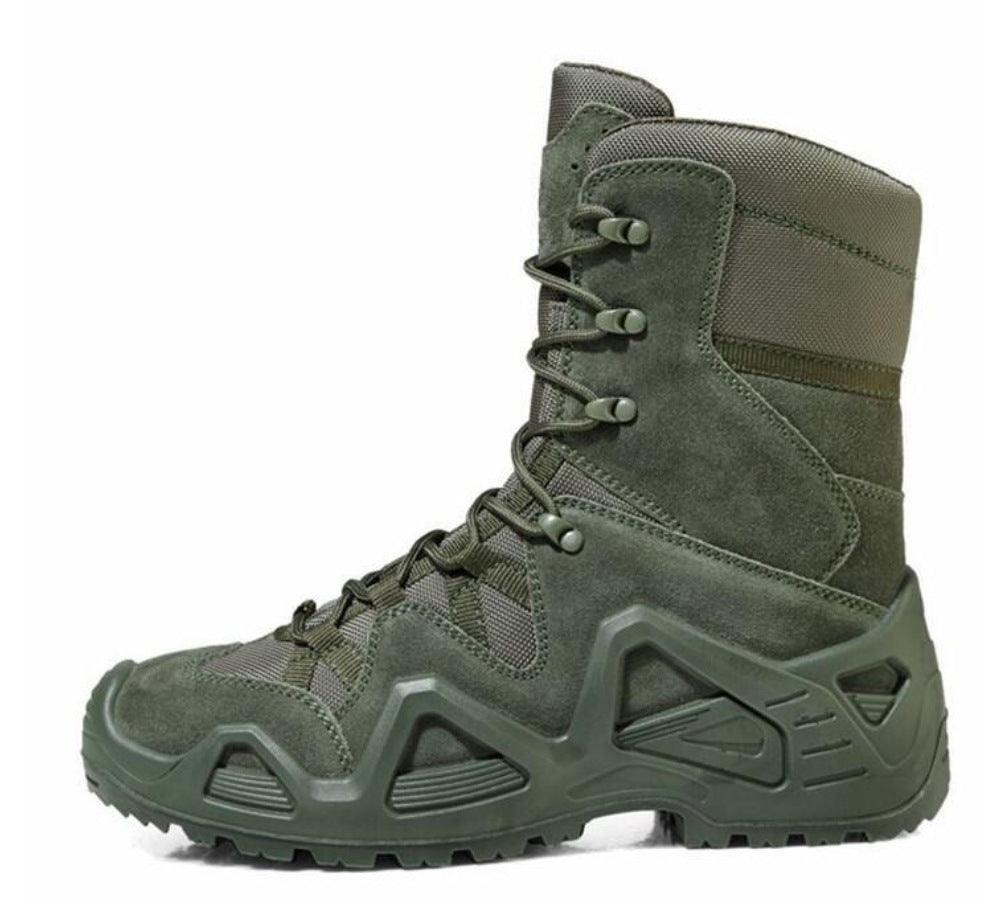 Mid Top High Top Military Combat Hiking Boots