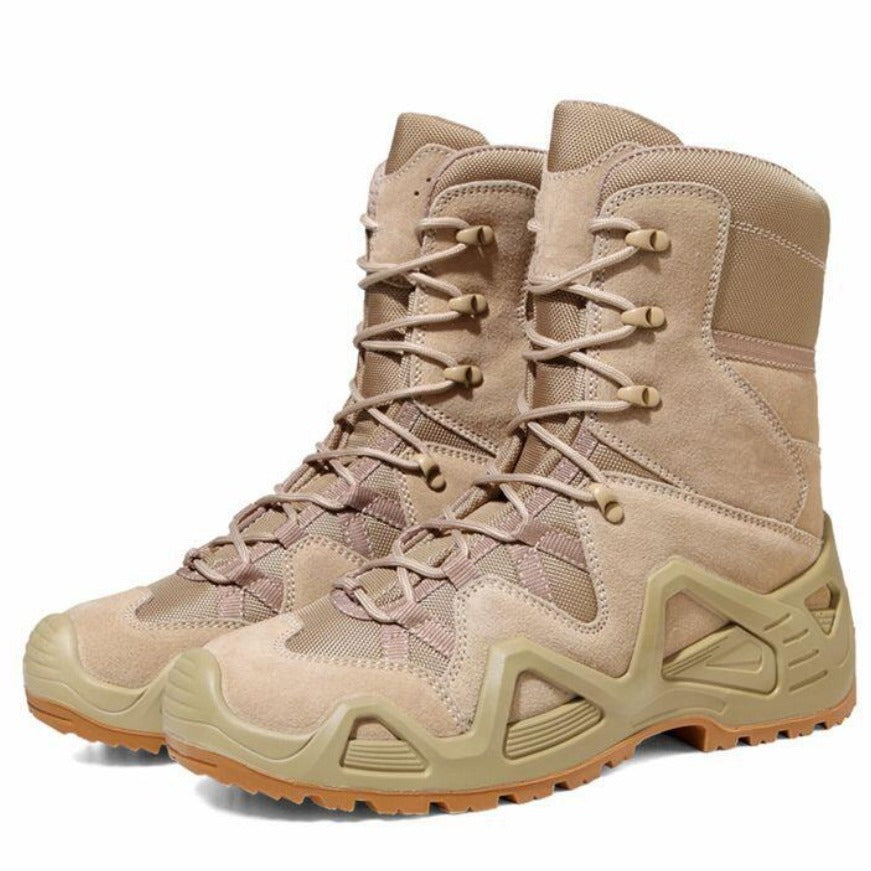 Mid Top High Top Military Combat Hiking Boots