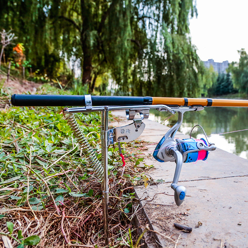 Steel Fishing Rod Holder Bracket Anti-Rust Tackle Stand