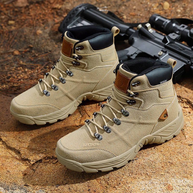 Men’s Mid-Top Autumn Winter Plus Size Hiking Boots