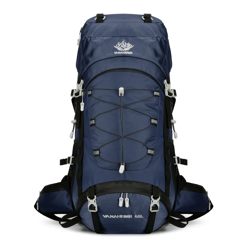 60L Large Capacity Hiking Backpack Outdoor Camping Travel Bag