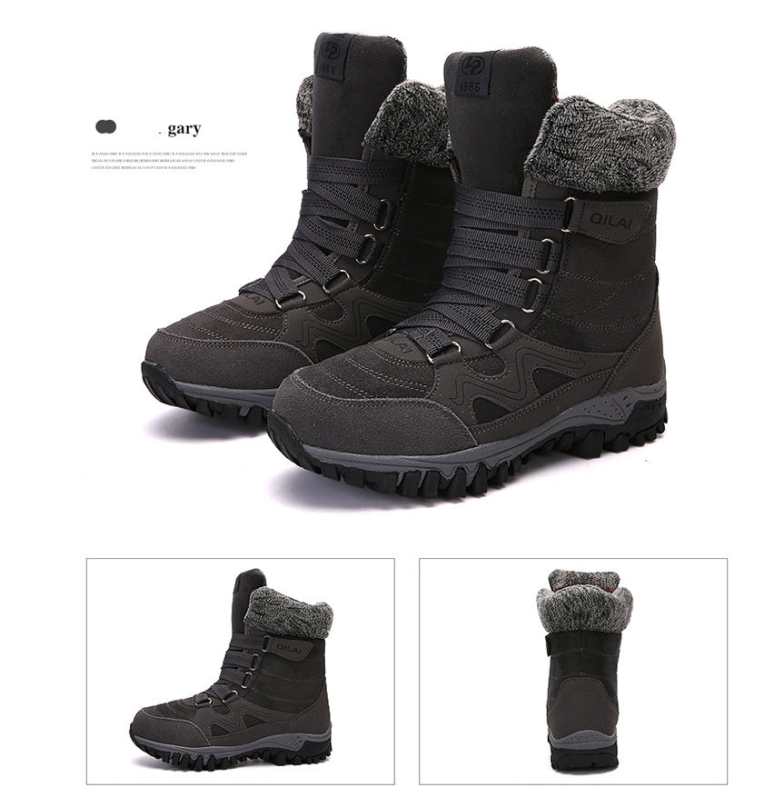 Women’s Winter Snow Boots Warm Velvet Hiking Ski Travel Shoes