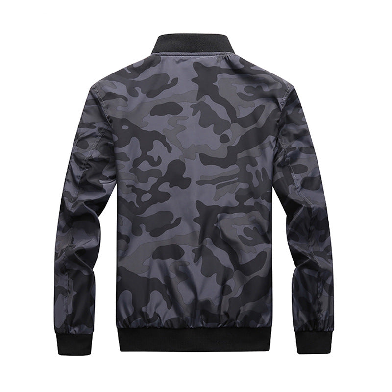 Men’s Camouflage Bomber Jacket