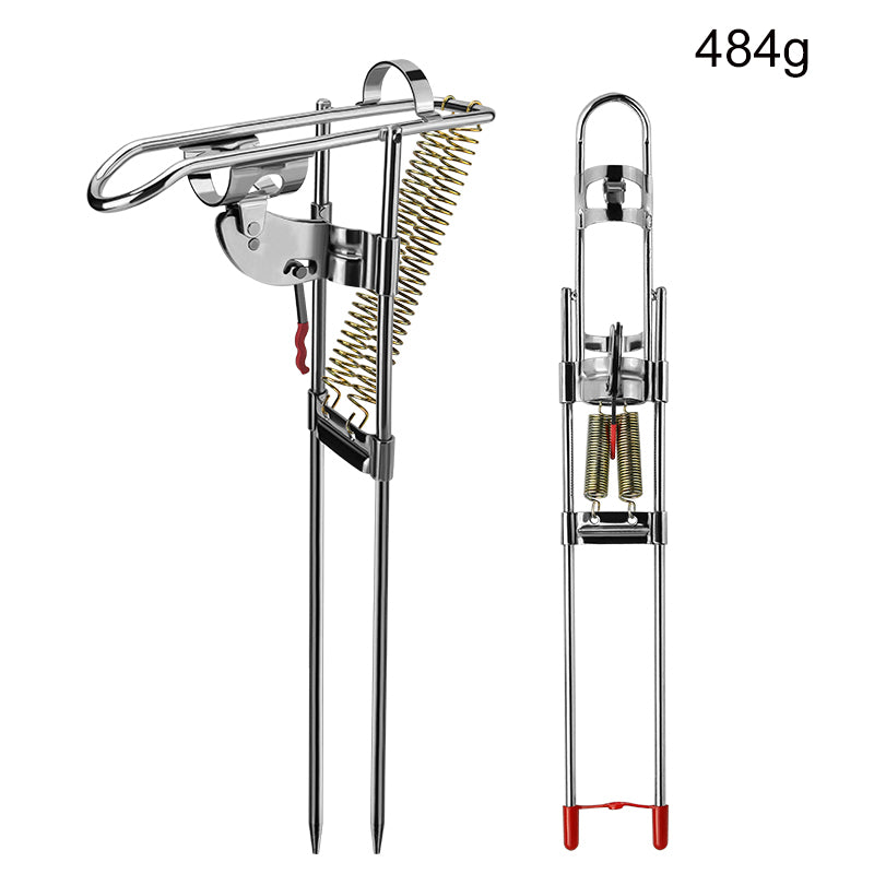 Automatic Stainless Steel Fishing Rod Holder Adjustable Folding Bracket
