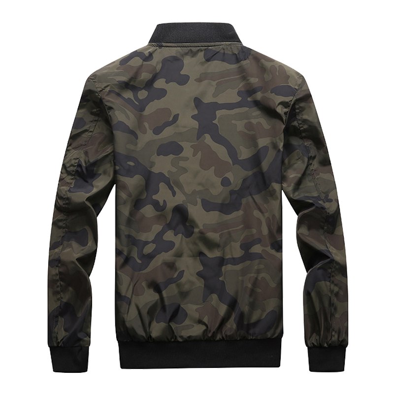 Men’s Camouflage Bomber Jacket