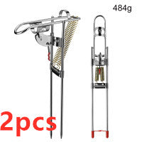 Automatic Stainless Steel Fishing Rod Holder Adjustable Folding Bracket