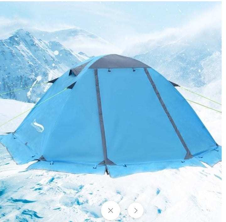 Desert Fox Outdoor Double Aluminum Camping Tent Portable