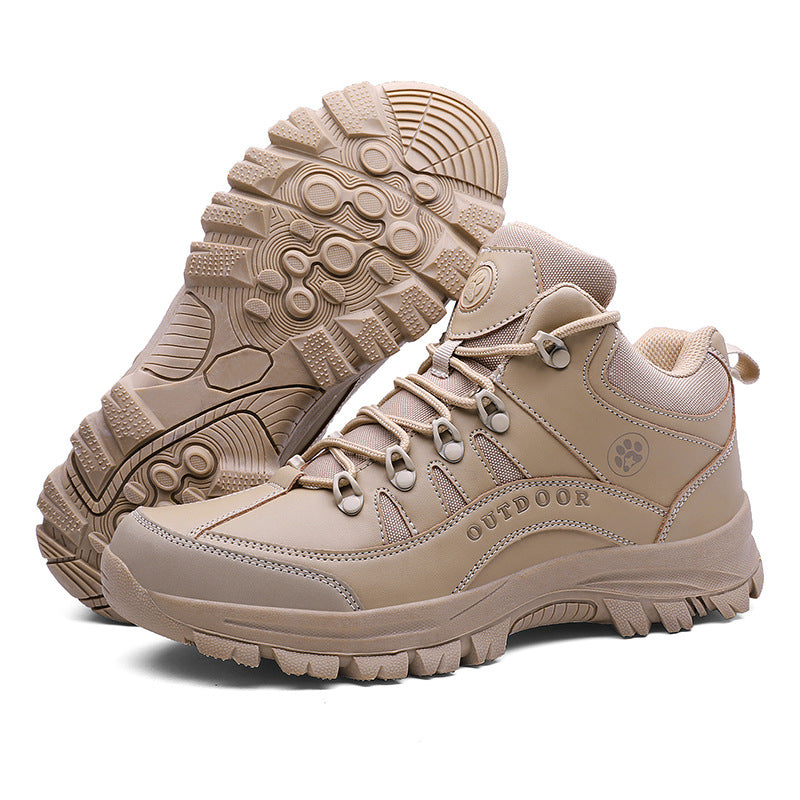 Fashion Military Hiking Boots Non-Slip Wear-Resistant Outdoor Shoes
