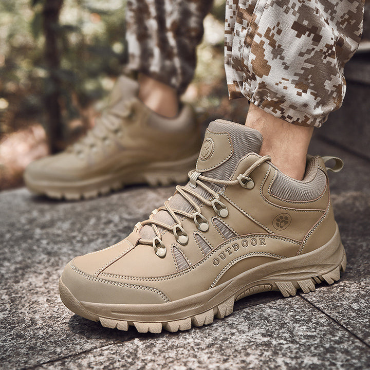 Fashion Military Hiking Boots Non-Slip Wear-Resistant Outdoor Shoes