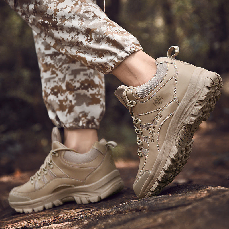 Fashion Military Hiking Boots Non-Slip Wear-Resistant Outdoor Shoes