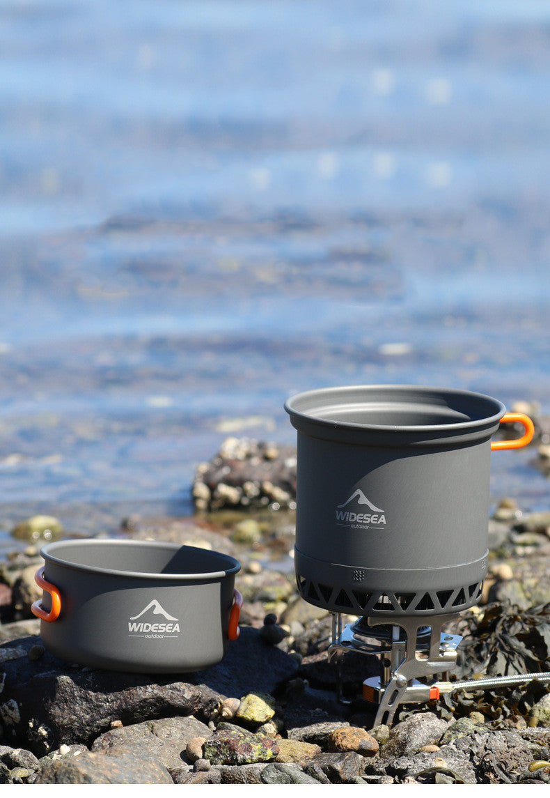 Widesea Camping Cookware Set Outdoor Travel Kitchen Utensils