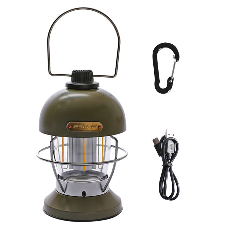 Outdoor USB Charging Camping Lantern Light