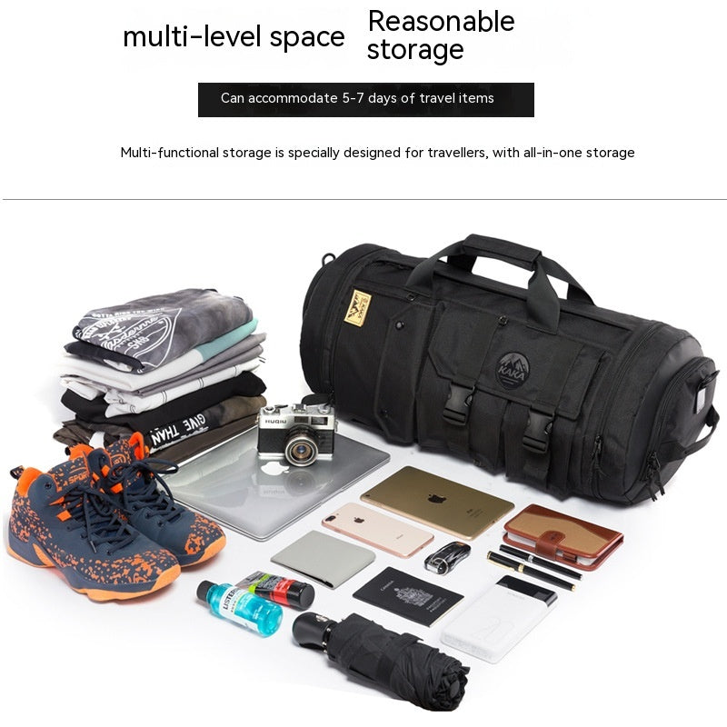 Men's Large Capacity Hiking Backpack Outdoor Travel Bag