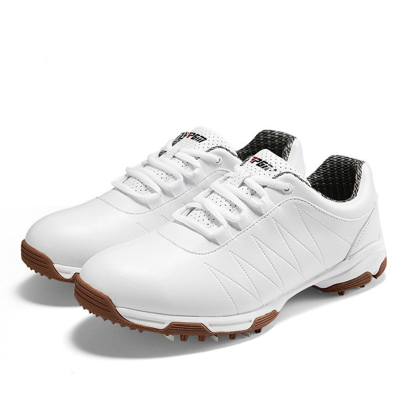 Women’s Waterproof Anti-Slip Golf Sneakers Spin Button Shoes