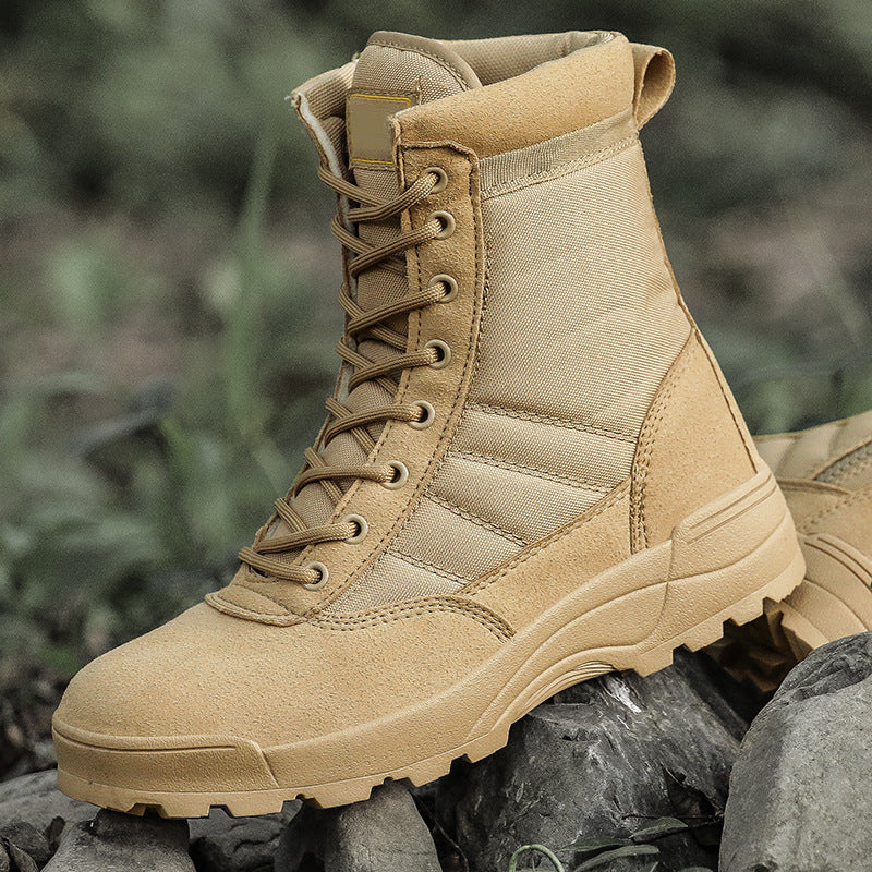 Desert Combat Boots Military Hiking Shoes Lightweight Outdoor Boots