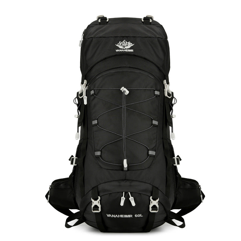 60L Large Capacity Hiking Backpack Outdoor Camping Travel Bag