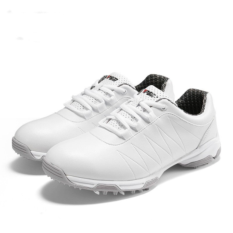 Women’s Waterproof Anti-Slip Golf Sneakers Spin Button Shoes