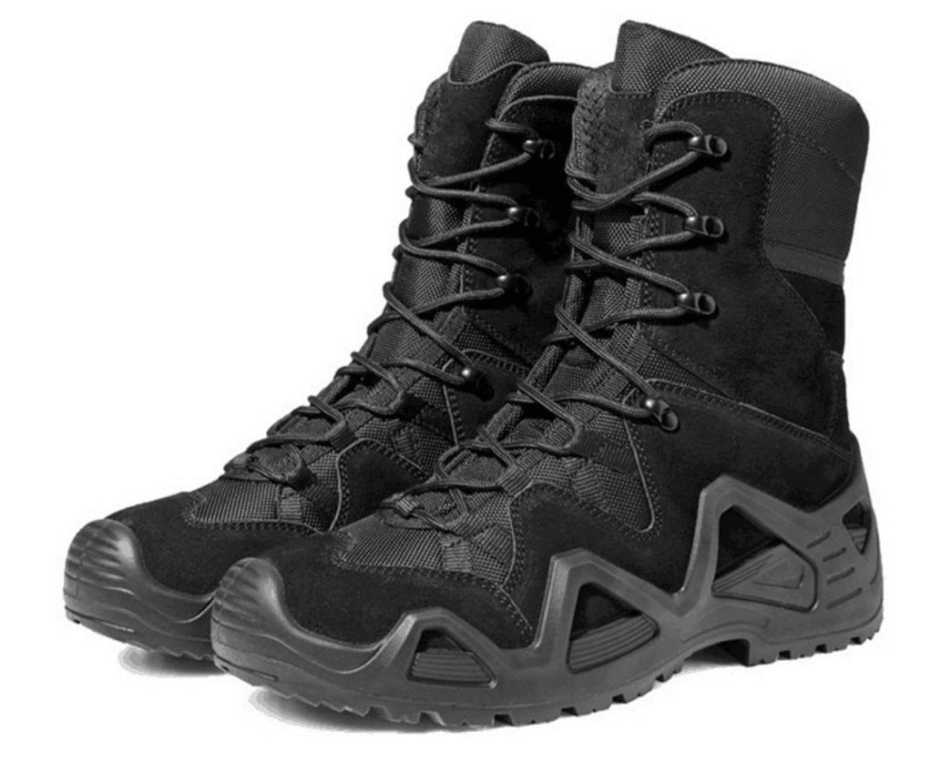 Mid Top High Top Military Combat Hiking Boots