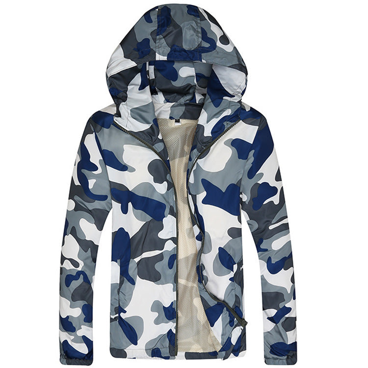 Men's Slim Camouflage Fashion Jacket