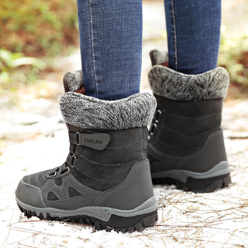 Women’s Winter Snow Boots Warm Velvet Hiking Ski Travel Shoes