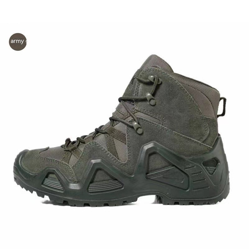 Mid Top High Top Military Combat Hiking Boots