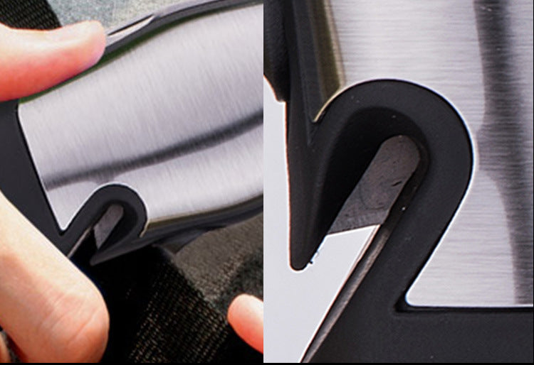Multifunctional LED Camping Flashlight Escape Hammer