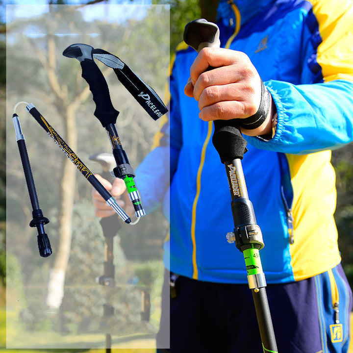 Carbon Fiber Folding Trekking Pole