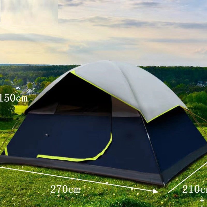4 Person Blackout Family Camping Tent