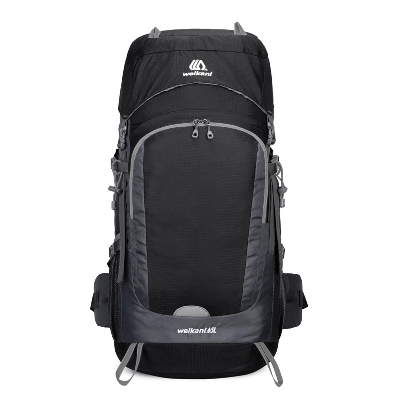 Mountaineering Nylon Hiking Camping Backpack Men