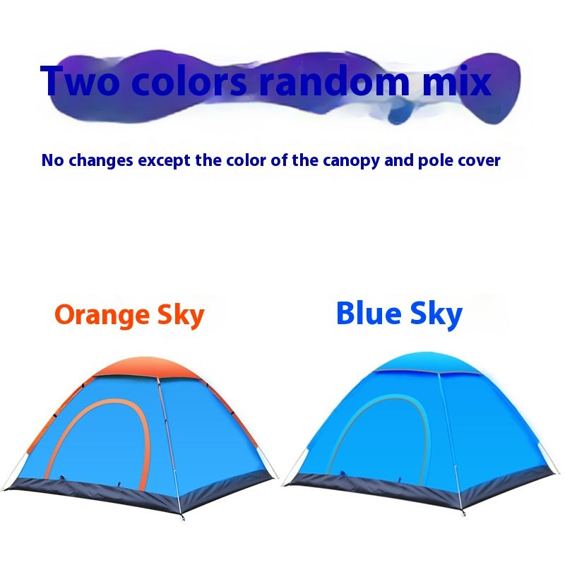 Automatic Double Door Multi Person Camping Tent
