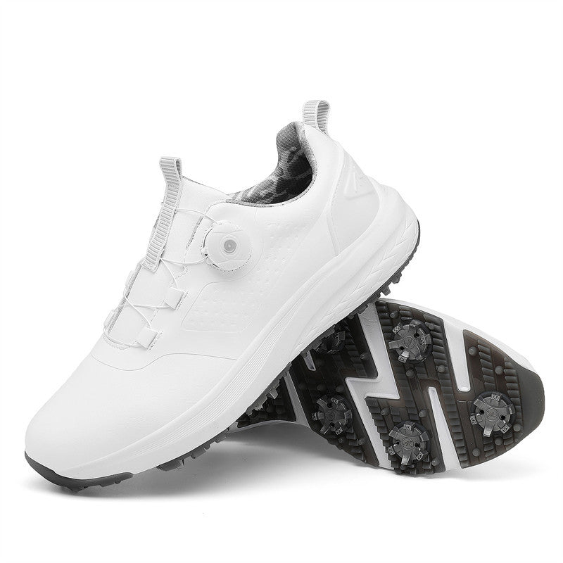 Waterproof Spiked Golf Shoes Couple Track Shoes