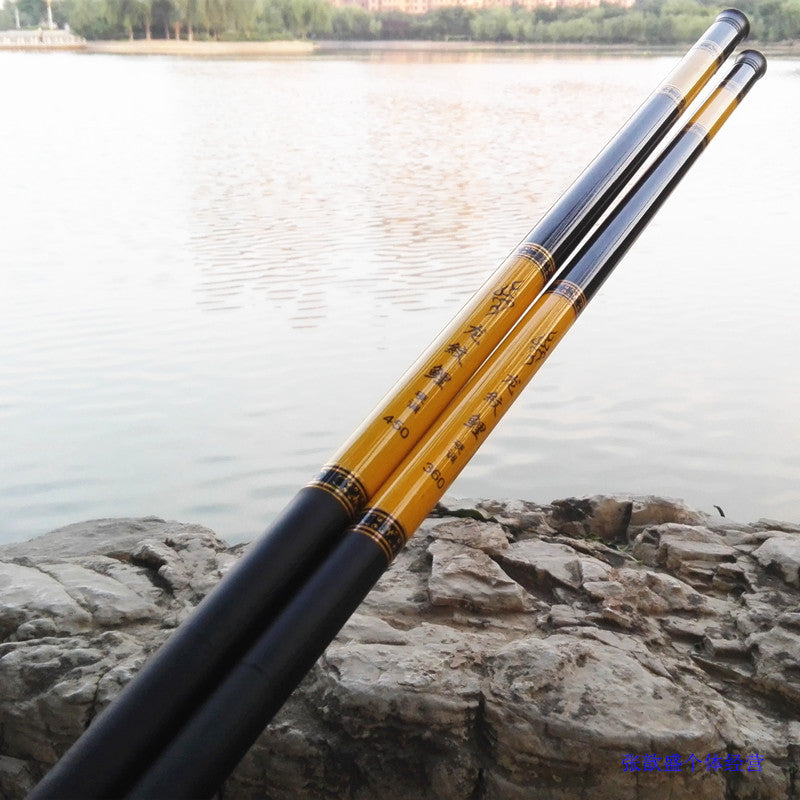 Dragon Pattern Fiberglass Carp Fishing Rod
