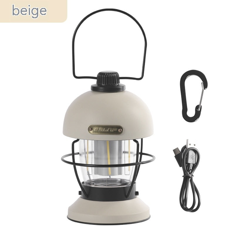 Outdoor USB Charging Camping Lantern Light