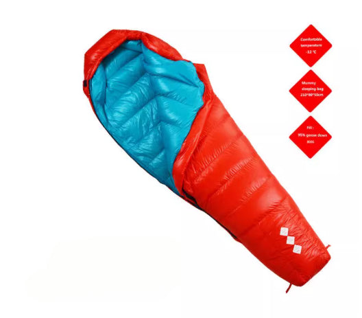 Outdoor Camping Portable Thickened Goose Down Sleeping Bag