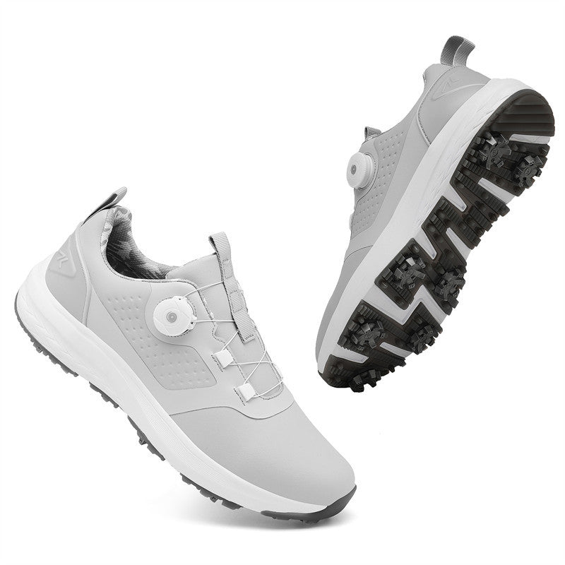 Waterproof Spiked Golf Shoes Couple Track Shoes