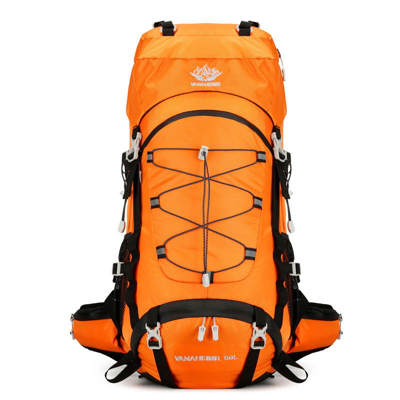 60L Large Capacity Hiking Backpack Outdoor Camping Travel Bag