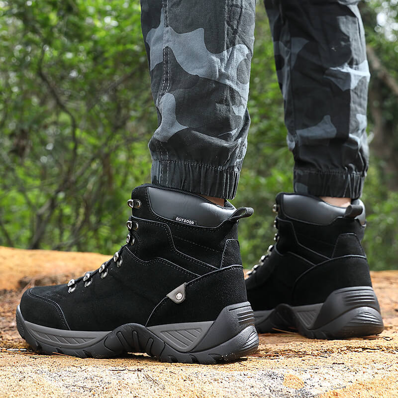 Men’s Mid-Top Autumn Winter Plus Size Hiking Boots