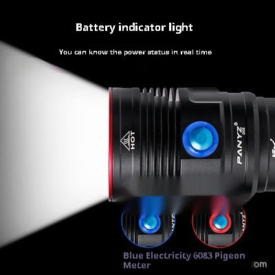 Super Bright Long Range High Power Camping Flashlight