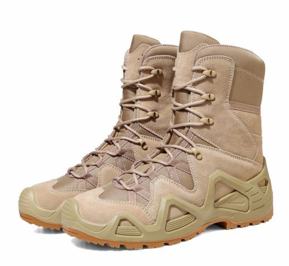 Mid Top High Top Military Combat Hiking Boots