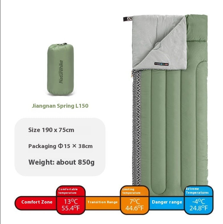 Four Seasons Portable Camping Sleeping Bag Dirt-Proof Outdoor Gear