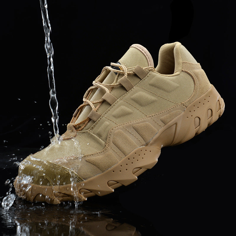 Military Style Hiking Boots Tactical Training Combat Shoes