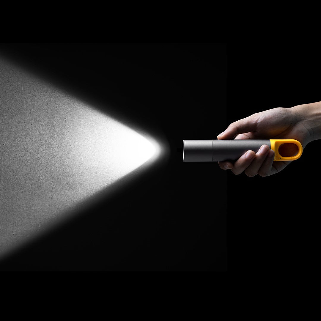 High Lumen Zoom Flashlight Long Battery Life Outdoor Camping Torch