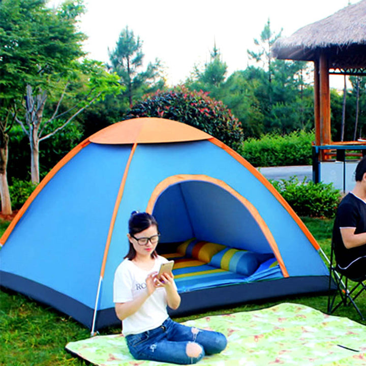Automatic Outdoor Camping Tent Single Double Door