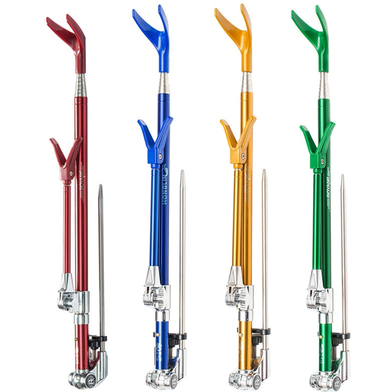 Telescopic Fishing Rod Holder Folding Stainless Steel Stand