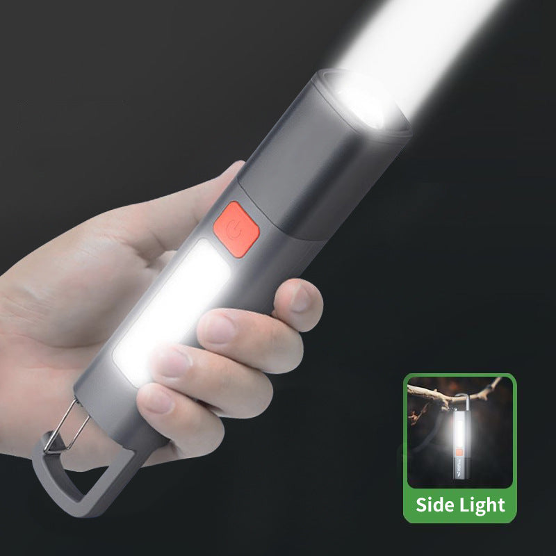Rechargeable Multifunctional Camping Lantern Portable Hook Flashlight