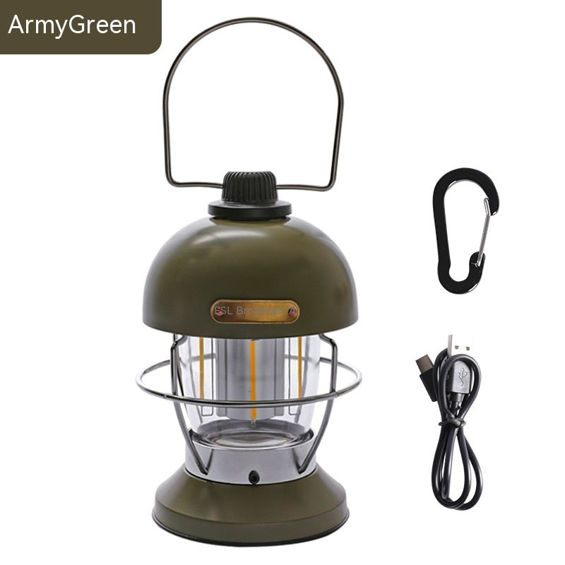 Outdoor USB Charging Camping Lantern Light